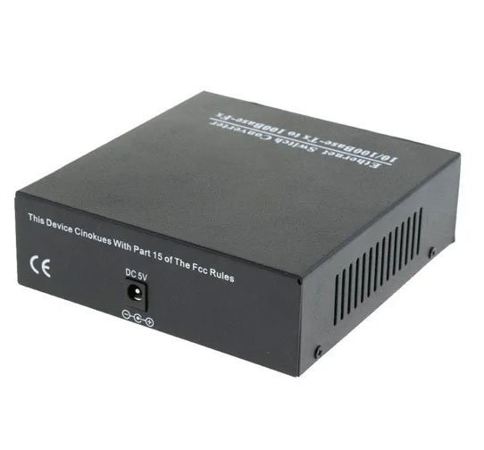 100M 8RJ45 Optical Converter - Image 4